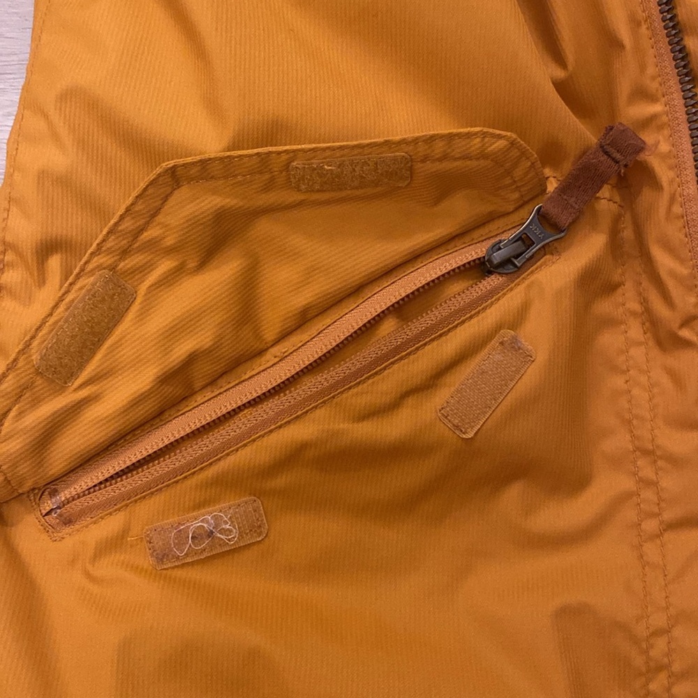 Burton Dry Ride Mustard Yellow Hooded Jacket - Picture 3 of 8